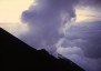 The Stromboli vulcano, burst